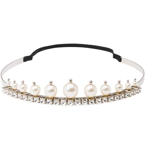 miu miu headband with crystals|Crystal Headband With Crystals .